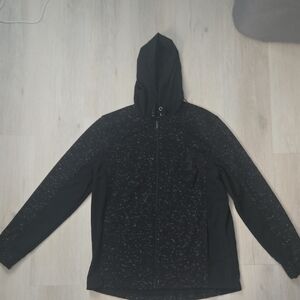 Banana Republic Black Hooded Jacket